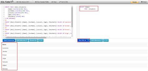 how to use sql query
