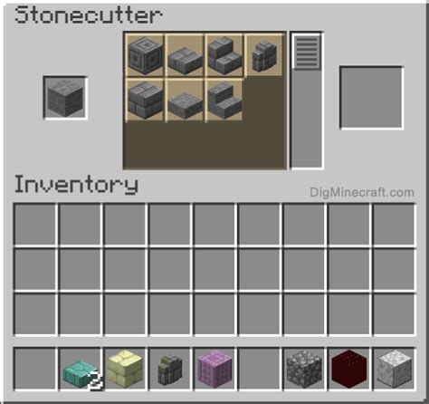 how to use stonecutter in minecraft