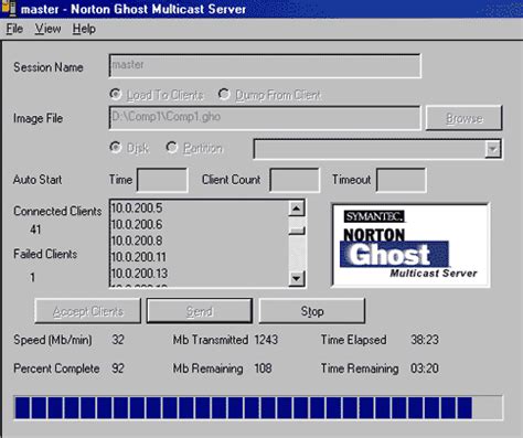 how to use symantec ghost 32