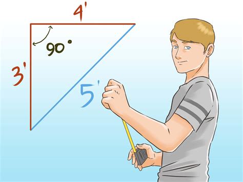 How To Use The 3 4 5 Rule Triangle With One Square Corner - Triangle With One Square Corner