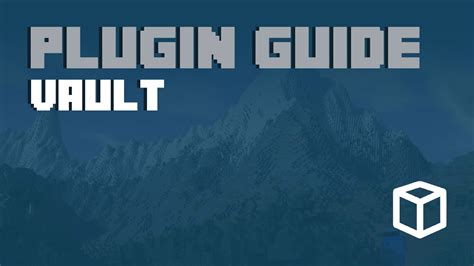 how to use vault plugin minecraft