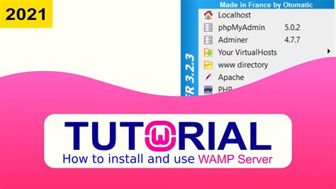 How To Use Wamp Server For Php