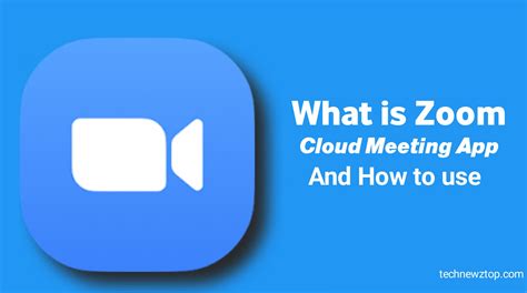 how to use zoom cloud meeting app in pc