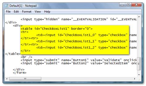 how to validate checkboxlist