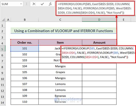 how to vlookup in excel multiple sheets