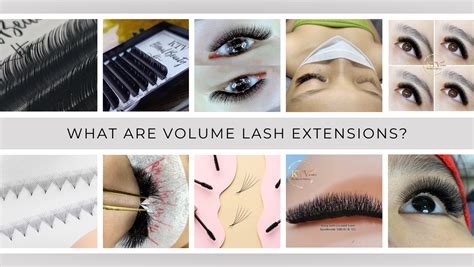 how to volume lash extensions