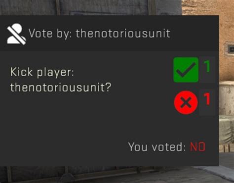 how to vote kick yourself in csgo comp