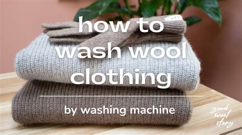 how to wash wool scarf in machine