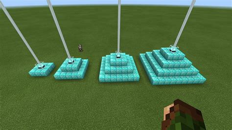 how to work a beacon in minecraft