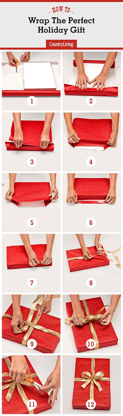 HOW TO WRAP A GIFT：How to Gift Wrap Like a Pro With This One Simple Tip - Country