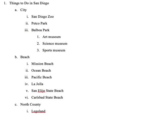 how to write a book outline