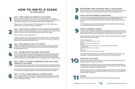 how to write a make out scene