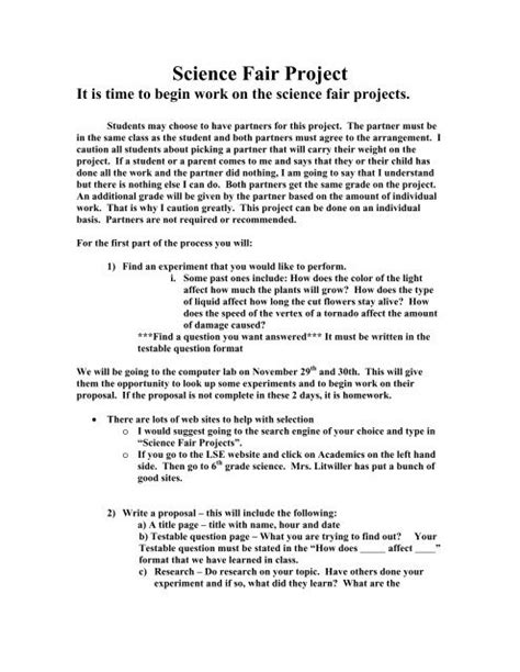 How To Write A Science Fair Project Abstract Science Fair Abstract Sheet - Science Fair Abstract Sheet