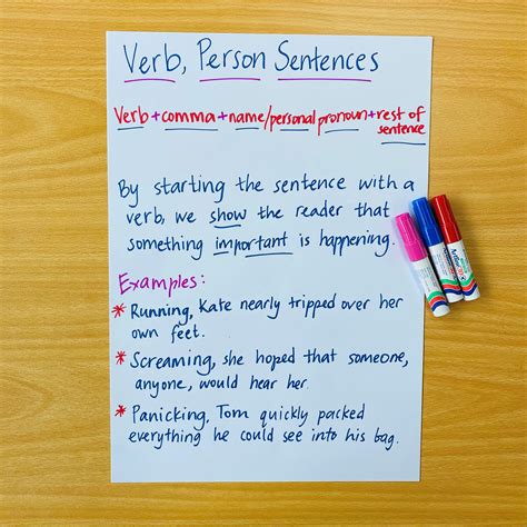 how to write a sentence and how to read one