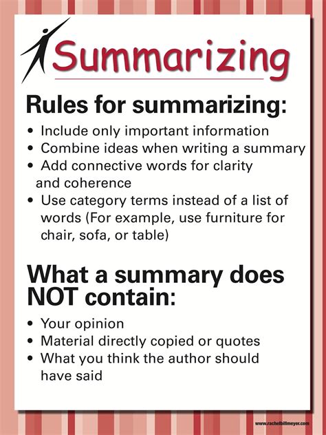 How To Write A Summary Lesson For Kids Writing A Summary 4th Grade - Writing A Summary 4th Grade