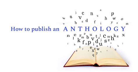 how to write an anthology paper