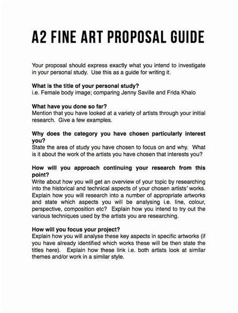How To Write An Artist Proposal Pen And Writing An Art Proposal - Writing An Art Proposal