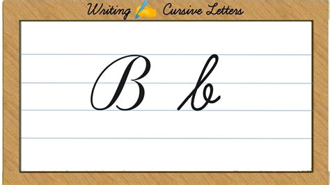 How To Write Cursive Capital B In 4 Capital B In Cursive Writing - Capital B In Cursive Writing