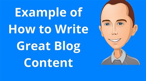 How To Write Great Blog Content Great Writing - Great Writing