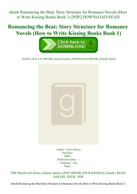 how to write kissing books free download