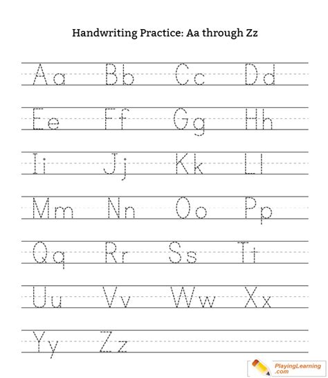 How To Write Letters A Z Learning To Abc Of Writing - Abc Of Writing