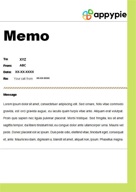 how to write memo writing