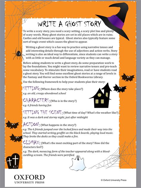 How To Write Spooky Story Conclusions Davekcon Com Spooky Writing - Spooky Writing