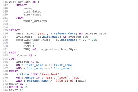 how to write sql code