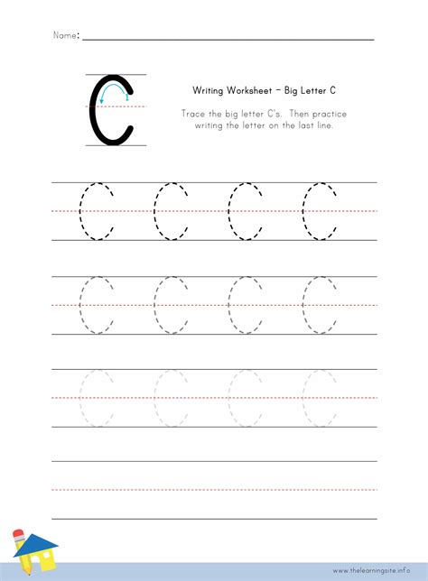 How To Write The Letter C Primarylearning Org Learning The Letter C - Learning The Letter C