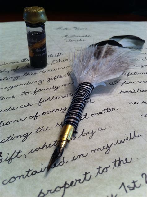 How To Write With A Quill Pen A Writing Quill Pen - Writing Quill Pen