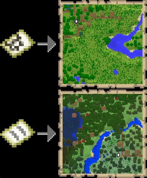 how to zoom out map in minecraft