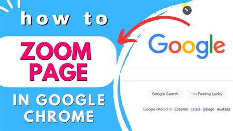 how to zoom page in chrome
