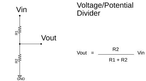 how voltage divider works