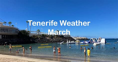 how warm is tenerife in march
