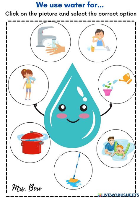 How We Use Water Kids Worksheets Preschool Science Preschool Science Lesson Plan - Preschool Science Lesson Plan
