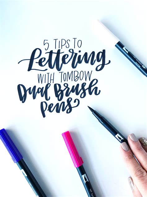 How You Can Do Brush Lettering Brush Pen Brush Pen Worksheet - Brush Pen Worksheet