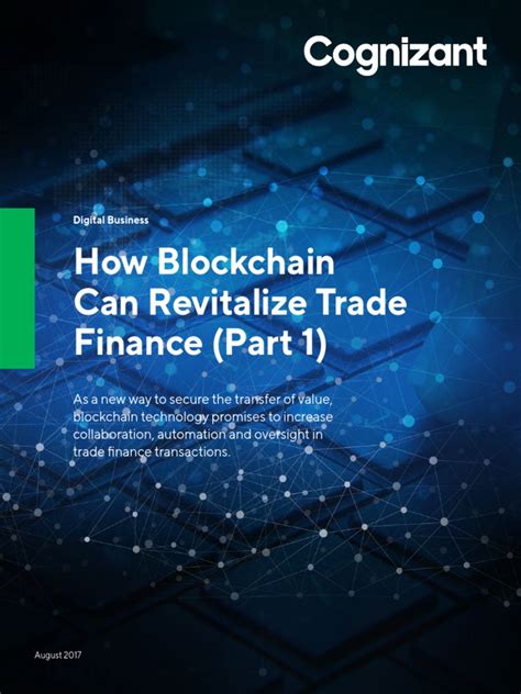 Read Online How Blockchain Can Revitalize Trade Finance Part 1 