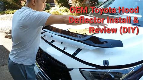 Read How Install A Toyota Hood Deflector 