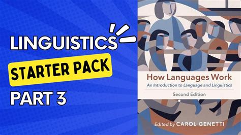 Read Online How Languages Work 