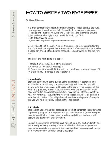 Download How Long To Write A Two Page Paper 