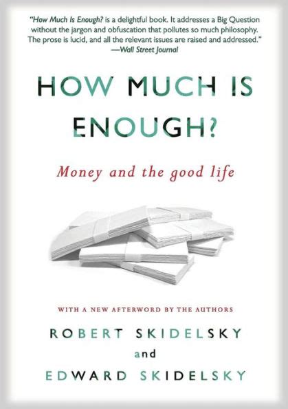 Download How Much Is Enough Money And The Good Life 