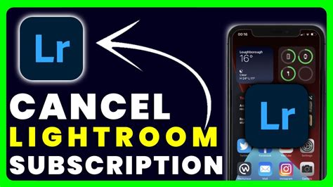 How To Cancel Lightroom Mobile Subscription  Lightroom Mobile Cropping