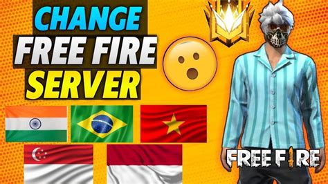 How To Change Server In Free Fire Server Change In Free Fire brazil