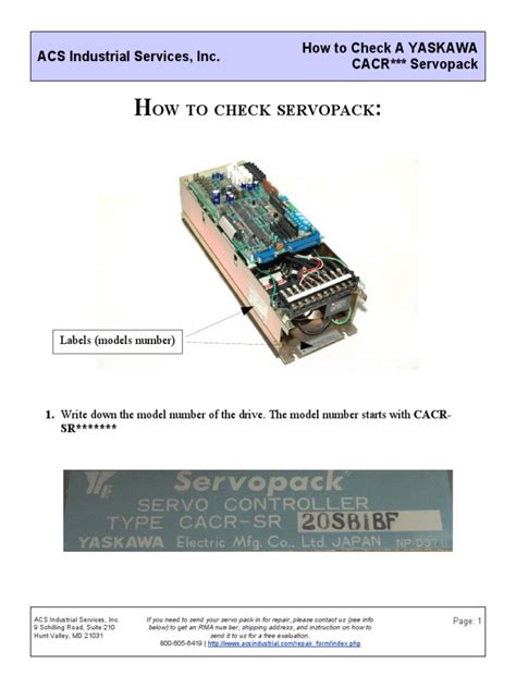 Download How To Check Servopack 