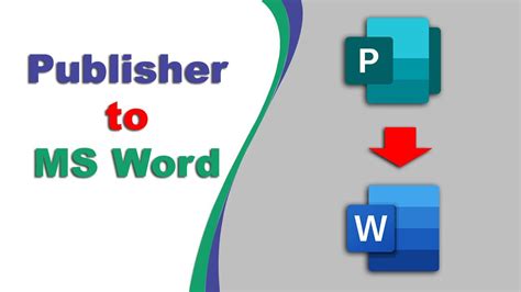 Download How To Convert A Document In Publisher Into 