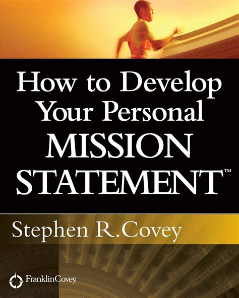 Download How To Develop Your Personal Mission Statement Kindle Edition Stephen R Covey 