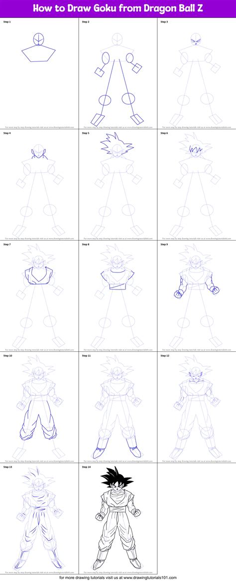 Read Online How To Draw Dragonball Z The Step By Step Dragon Ball Z Drawing Book 