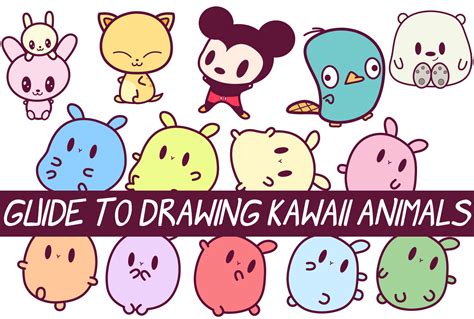 Read Online How To Draw Kawaii Cute Animals Characters 2 Easy To Draw Anime And Manga Drawing For Kids Cartooning For Kids Learning How To Draw Super Cute Characters Doodles Things Volume 14 