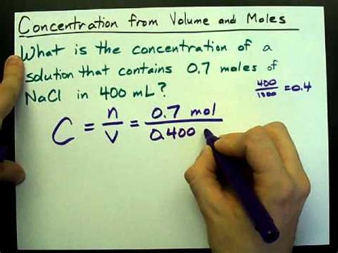 Download How To Find Concentration Of Ions In A Molarity Solution 