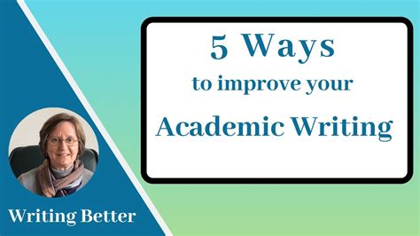 Full Download How To Improve Your Academic Writing Rhs Intranet 